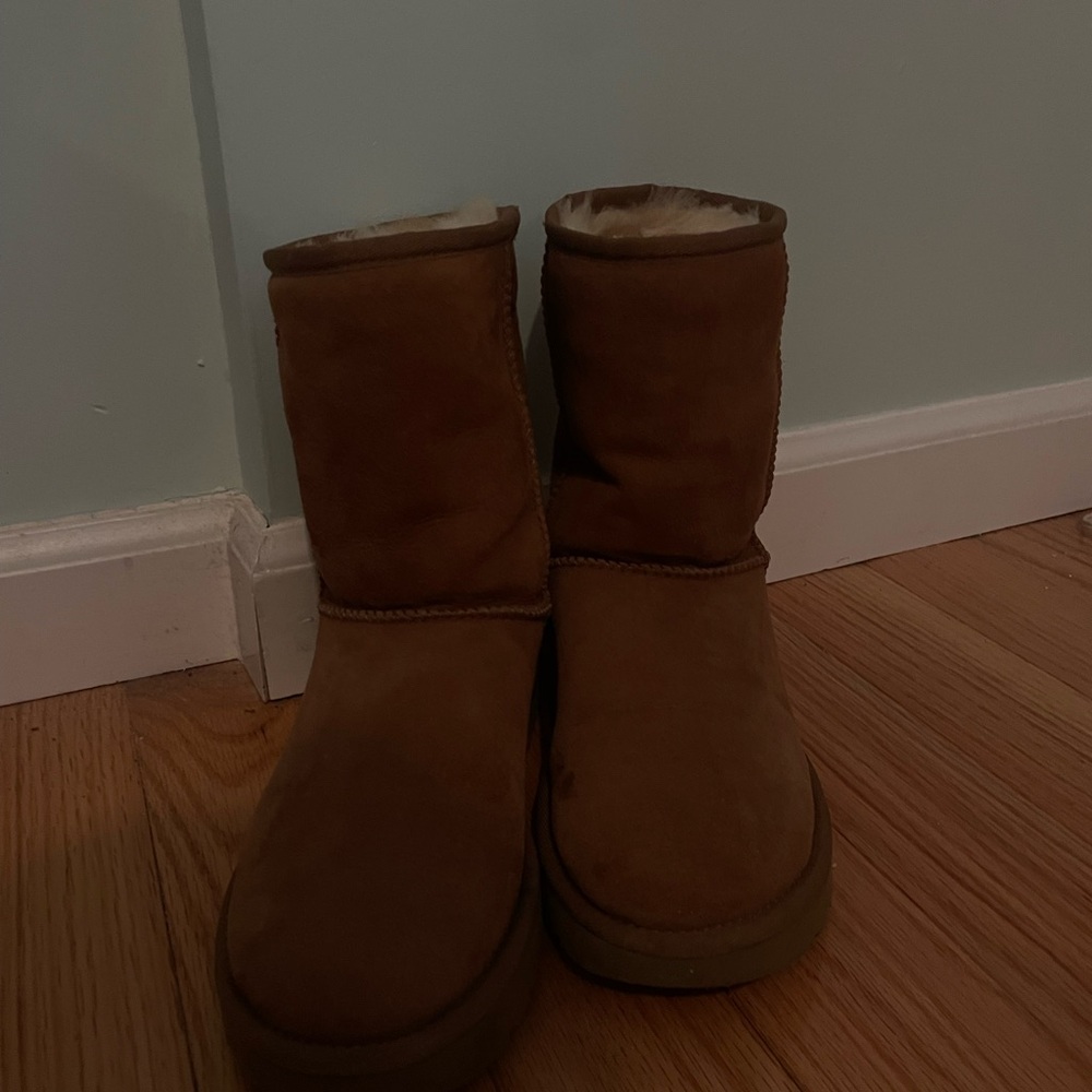 UGG Chestnut Classic Boots worn once